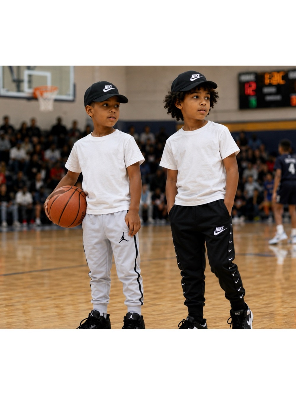 TWO PAIR OF NIKE & JORDAN SWEATPANTS SIZE 4xs